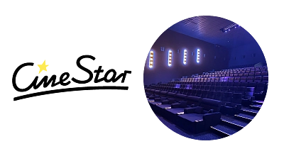 Kinosaal vom Cinestar im Weserpark